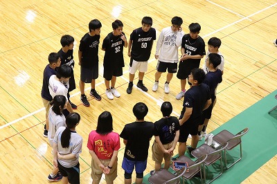 部活紹介 男子バスケットボール部 岡山龍谷高等学校